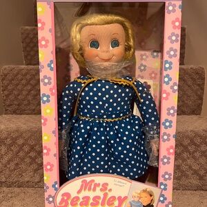 Mrs. Beasley Blue Polka Dot Doll